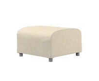 Dekoria Potah na podnožku Klippan, šedobéžová, podnožka Klippan, Chenille, 162-26