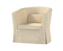 Dekoria Potah na křeslo IKEA Ektorp Tullsta, šedobéžová, křeslo Ektorp Tullsta, Chenille, 162-26