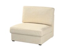 Dekoria Potah na neskládací křeslo IKEA Kivik, šedobéžová, křeslo Kivik, Chenille, 162-26