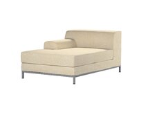 Dekoria Potah na šezlong Kramfors levý, šedobéžová, Šezlong Kramfors levý, Chenille, 162-26