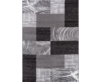 Ayyildiz koberce Kusový koberec Parma 9220 black - 80x150 cm Šedá, Velké (190x270 cm a větší), Syntetický (umělý)