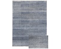 Diamond Carpets koberce Ručně vázaný kusový koberec Diamond DC-MCN Medium blue/silver - 180x275 cm Šedá, Velké (190x270 cm a větší), Přírodní
