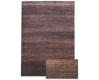 Diamond Carpets koberce Ručně vázaný kusový koberec Diamond DC-MCN Black/rust - 365x550 cm Červená, Velké (190x270 cm a větší), Přírodní