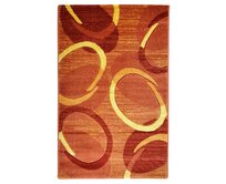 Spoltex koberce Liberec Kusový koberec Florida orange 9828 - 120x170 cm Oranžová, Velké (190x270 cm a větší), Syntetický (umělý)