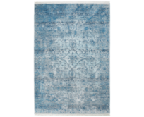 Obsession koberce Kusový koberec Laos 454 BLUE - 80x235 cm Modrá, Střední (80x160 - 164x240), Syntetický (umělý)