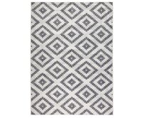 NORTHRUGS - Hanse Home koberce Kusový koberec Twin-Wendeteppiche 103132 grau creme - 80x250 cm Šedá, Velké (190x270 cm a větší), Syntetický (umělý)