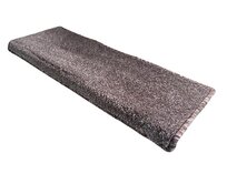 Vopi koberce Nášlapy na schody Apollo Soft béžový obdélník - 24x65 obdélník (rozměr včetně ohybu) Béžová, Syntetický (umělý)