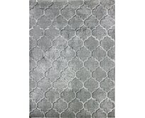Berfin Dywany Kusový koberec Elite 17391 Grey - 200x290 cm Šedá, Velké (190x270 cm a větší), Syntetický (umělý)