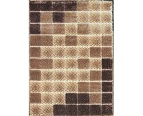 Berfin Dywany Kusový koberec Seher 3D 2615 Brown Beige - 140x190 cm Hnědá, Střední (80x160 - 164x240), Syntetický (umělý)
