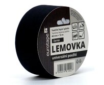 Lemovací páska - černá - Balení: Šířka 5 cm, návin 10 metrů Černá, Tak akorát