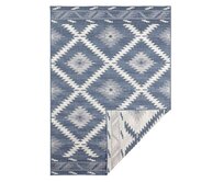 NORTHRUGS - Hanse Home koberce Kusový koberec Twin Supreme 103430 Malibu blue creme - 120x170 cm Modrá, Velké (190x270 cm a větší), Syntetický (umělý)