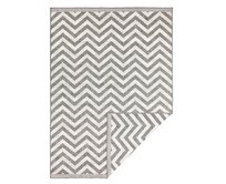 NORTHRUGS - Hanse Home koberce Kusový koberec Twin Supreme 103432 Palma grey creme - 160x230 cm Šedá, Velké (190x270 cm a větší), Syntetický (umělý)