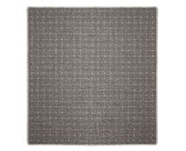 Vopi koberce Kusový koberec Udinese hnědý čtverec - 250x250 cm Hnědá, Velké (190x270 cm a větší), Syntetický (umělý)