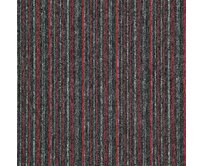 Kobercový čtverec Sonar Lines 4520 červenočerný - 50x50 cm Šedá, Malé (80x150 cm a menší), Syntetický (umělý)