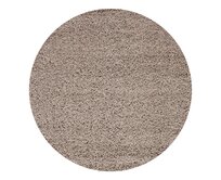Ayyildiz koberce Kusový koberec Dream Shaggy 4000 beige kruh - 80x80 (průměr) kruh cm Béžová, Malé (80x150 cm a menší), Syntetický (umělý)