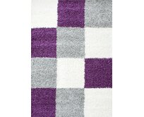 Ayyildiz koberce Kusový koberec Life Shaggy 1501 lila - 160x230 cm Fialová, Velké (190x270 cm a větší), Syntetický (umělý)