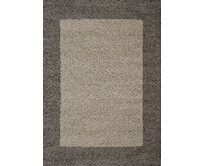 Ayyildiz koberce Kusový koberec Life Shaggy 1503 taupe - 60x110 cm Hnědá, Velké (190x270 cm a větší), Syntetický (umělý)