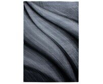 Ayyildiz koberce Kusový koberec Miami 6630 black - 80x300 cm Šedá, Velké (190x270 cm a větší), Syntetický (umělý)