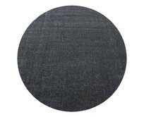 Ayyildiz koberce Kusový koberec Ata 7000 grey kruh - 160x160 (průměr) kruh cm Šedá, Střední (80x160 - 164x240), Syntetický (umělý)