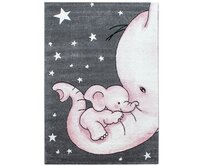 Ayyildiz koberce Dětský kusový koberec Kids 560 pink - 120x170 cm Růžová, Střední (80x160 - 164x240), Syntetický (umělý)