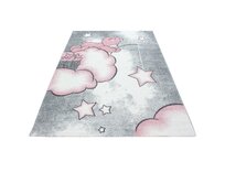 Ayyildiz koberce Dětský kusový koberec Kids 580 pink - 80x150 cm Růžová, Střední (80x160 - 164x240), Syntetický (umělý)