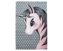 Ayyildiz koberce Dětský kusový koberec Kids 590 pink - 160x230 cm Růžová, Střední (80x160 - 164x240), Syntetický (umělý)