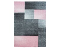 Ayyildiz koberce Kusový koberec Lucca 1810 pink - 160x230 cm Růžová, Velké (190x270 cm a větší), Syntetický (umělý)