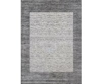 Berfin Dywany Kusový koberec Vals 8001 Grey - 200x290 cm Šedá, Velké (190x270 cm a větší), Syntetický (umělý)