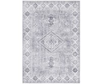 Nouristan - Hanse Home koberce Kusový koberec Asmar Graphite/Grey - 200x290 cm Šedá, Velké (190x270 cm a větší), Syntetický (umělý)