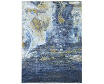 Diamond Carpets koberce Ručně vázaný kusový koberec Diamond DC-Galaxy 4 Silver/Mix - 180x275 cm Modrá, Velké (190x270 cm a větší), Přírodní