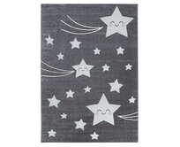 Ayyildiz koberce Dětský kusový koberec Kids 610 grey - 80x150 cm Šedá, Střední (80x160 - 164x240), Syntetický (umělý)
