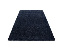 Ayyildiz koberce Kusový koberec Life Shaggy 1500 navy - 80x150 cm Modrá, Velké (190x270 cm a větší), Syntetický (umělý)
