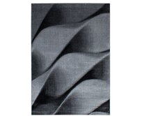 Ayyildiz koberce Kusový koberec Parma 9240 black - 80x150 cm Šedá, Velké (190x270 cm a větší), Syntetický (umělý)
