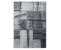 Ayyildiz koberce Kusový koberec Parma 9260 black - 80x150 cm Šedá, Velké (190x270 cm a větší), Syntetický (umělý)