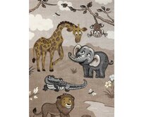 Dětský kusový koberec Diamond Kids 24292/760 - 160x230 cm Béžová, Střední (80x160 - 164x240), Syntetický (umělý)