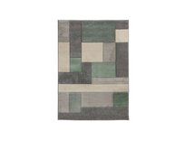 Flair Rugs koberce Kusový koberec Hand Carved Cosmos Mint/Grey/Cream - 80x150 cm Zelená, Velké (190x270 cm a větší), Syntetický (umělý)