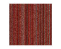 Kobercový čtverec Coral Lines 60380-50 červeno-šedý - 50x50 cm Šedá, Malé (80x150 cm a menší), Syntetický (umělý)