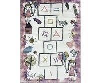 Berfin Dywany Dětský koberec Smart Kids 22923 Pink - 120x180 cm Vícebarevná, Střední (80x160 - 164x240), Syntetický (umělý)