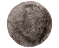 Obsession koberce Kusový koberec Samba 495 Taupe kruh - 160x160 (průměr) kruh cm Hnědá, Střední (80x160 - 164x240), Syntetický (umělý)