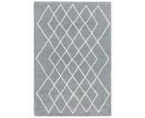 ELLE Decoration koberce AKCE: 80x150 cm Kusový koberec Passion Aquablue, Cream z kolekce Elle - 80x150 cm Šedá, Malé (80x150 cm a menší), Syntetický (umělý)
