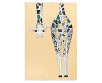 Obsession koberce Kusový koberec My Greta 602 giraffe - 115x170 cm Béžová, Střední (80x160 - 164x240), Přírodní