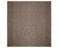 Vopi koberce Kusový koberec Astra hnědá čtverec - 300x300 cm Hnědá, Velké (190x270 cm a větší), Syntetický (umělý)