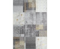 Kusový koberec Edessa 1300 Grey - 140x200 cm Šedá, Střední (80x160 - 164x240), Syntetický (umělý)