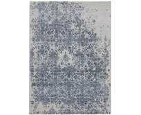 Diamond Carpets koberce Ručně vázaný kusový koberec Diamond DC-JK 3 Silver/blue - 160x230 cm Modrá, Velké (190x270 cm a větší), Přírodní