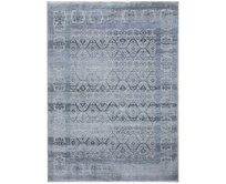 Diamond Carpets koberce Ručně vázaný kusový koberec Diamond DC-HALI B Silver/blue - 140x200 cm Modrá, Velké (190x270 cm a větší), Přírodní