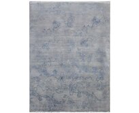 Diamond Carpets koberce Ručně vázaný kusový koberec Diamond DC-KERRY 2 Silver/blue - 120x170 cm Modrá, Velké (190x270 cm a větší), Přírodní
