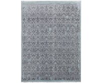 Diamond Carpets koberce Ručně vázaný kusový koberec Diamond DC-M 5 Light grey/aqua - 160x230 cm Šedá, Velké (190x270 cm a větší), Přírodní