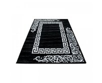 Ayyildiz koberce Kusový koberec Miami 6620 black - 120x170 cm Černobílá, Velké (190x270 cm a větší), Syntetický (umělý)