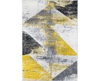 Ayyildiz koberce Kusový koberec Alora A1012 Yellow - 80x150 cm Žlutá, Malé (80x150 cm a menší), Syntetický (umělý)