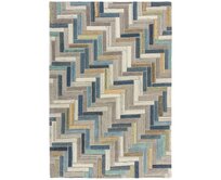 Flair Rugs koberce Kusový koberec Moda Russo Natural/Multi - 120x170 cm Vícebarevná, Střední (80x160 - 164x240), Přírodní